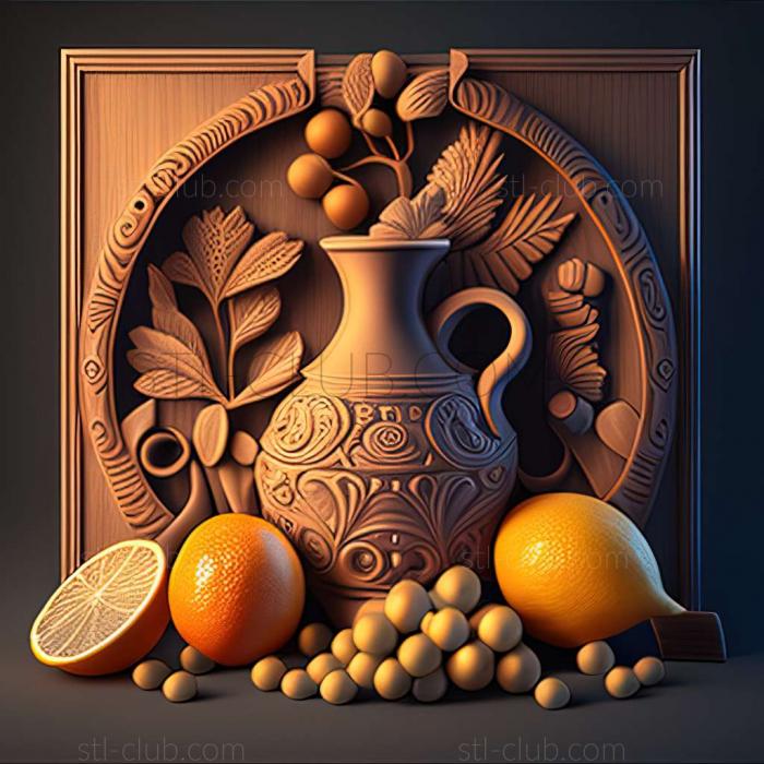 3D model still life (STL)